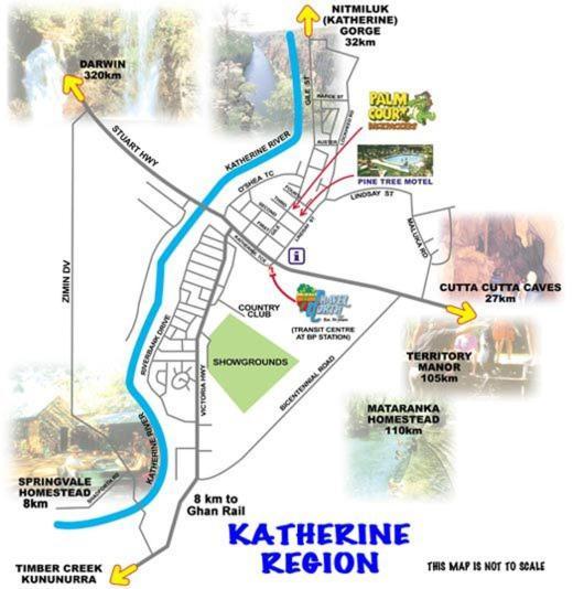 Palm Court Backpackers Hostel Katherine Luaran gambar